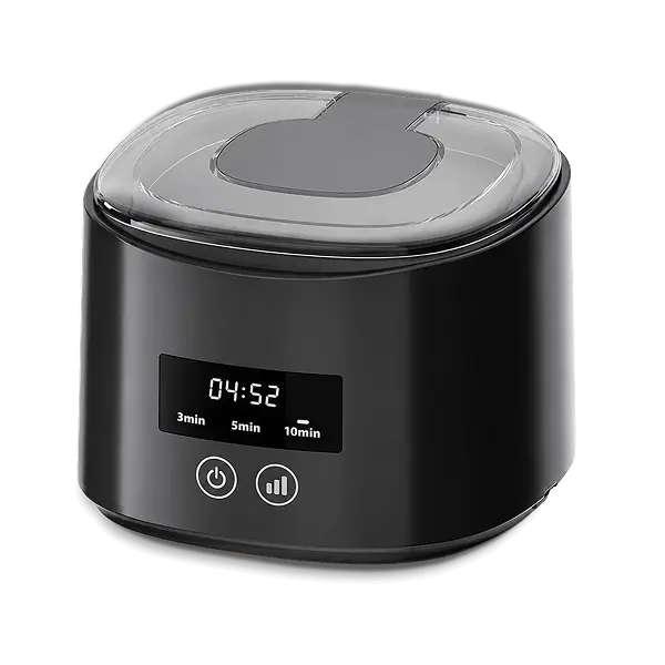 DentaSonic cleaner with digital timer display